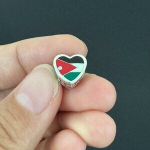 JORDAN Pandora Heart Charm  Free Shipping